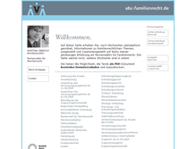 Tablet Screenshot of abc-familienrecht.de